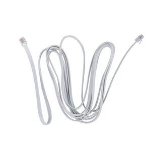 6P6C RJ11 Telefon Nebenstelle Fax Modem Kabel 9.8Ft LäNge C1Q53140 - Bild 1 von 8