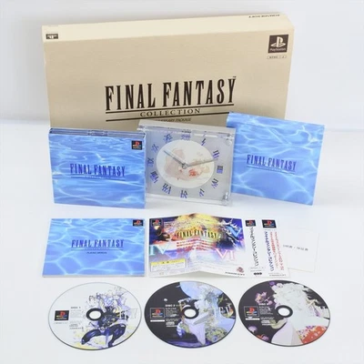 PS1 FINAL FANTASY COLLECTION Anniversary Package Playstation For JP 0549 p1 - Image 1 of 4