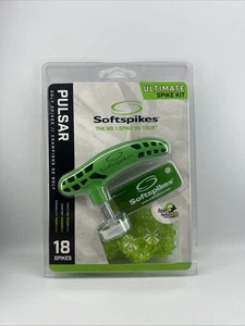 Kit de botines Softspikes Pulsar Golf Spikes Fast Twist 3.0 Ultimate VERDE paquete de 18 - Imagen 1 de 3