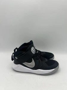 Nike Team Hustle D9 PS Black/White/Grey AQ4225-001 Toddler Size 11c - Picture 1 of 5