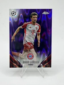2024 Topps Chrome UEFA Purple Lava /175 - Thomas Muller München #172 - Bild 1 von 2