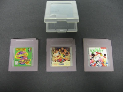 任天堂 GAMEBOY 游戏 (3) - FLINTSTONES;SNOOPY'S;CENTIPEDE/MILLIPEDE- 已测试 — 第 1/2 张图片