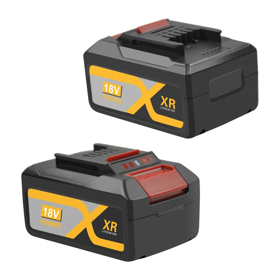TECMANA 2Pack 18V 8AH Lithium-Ion Battery for Einhell 18V Tools X-Change 4511396 PXC1830