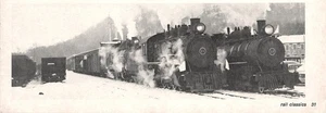 1975 East Broad Top (EBT) Winter Spectacular #12 Passes #14 & #17 Vintage Mag Cutout - Bild 1 von 1