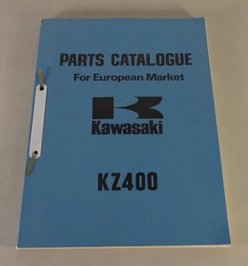 Catálogo De Piezas Kawasaki Z 400 / KZ 400 A Partir De 09/1974 - Imagen 1 de 4