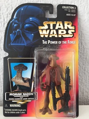 MOMAW NADON (HAMMERHEAD) - STAR WARS - THE POWER OF THE FORCE - 1996 - ¡NUEVA! - Imagen 1 de 2