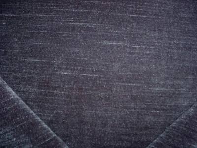 1-7/8Y Kirkby K5055 Orion Linen Beige Textured Velvet Drapery Upholstery Fabric - Image 1 of 4