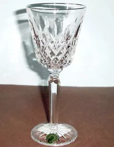 Copa de vino Waterford Lismore cristal platino 6 oz. #101660 Nuevo - Imagen 1 de 2