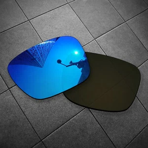 Lentes de repuesto azul cielo espejadas para gafas de sol Oakley Hijinx polarizadas - Imagen 1 de 4