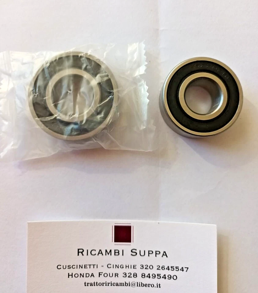 Kit Cuscinetti Alternatore per FIAT 500 126 6203 2RS 62202 2RS corriere espresso - Immagine 1 di 1