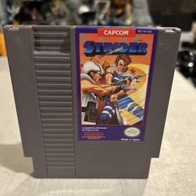 Strider Nintendo Nes Cleaned & Tested Authentic