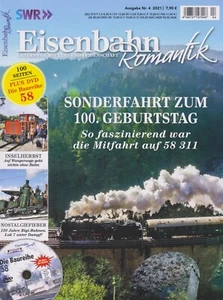 Eisenbahn Romantik Heft Sonderfahrt zum 100. Geburtstag! 2021/4 BR 58 Dampfloks - Bild 1 von 1
