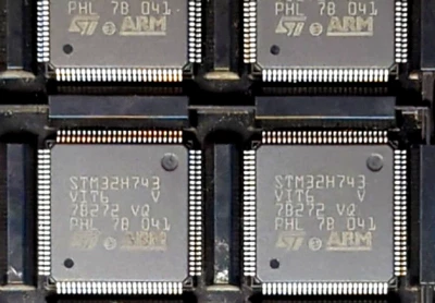Tray of 40 STM32H743VIT6 100LQFP 32BIT 2MB Flash Cortex M7 480MHZ STM32 - Image 1 of 3