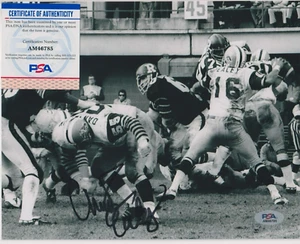 CHUCK EALEY Signed AUTOGRAPH Photo 8x10 PSA/DNA COA CFHOF Toldeo Rockets HOF - Picture 1 of 1