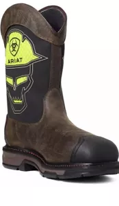 Ariat Men's Size 14 Workhog Xt Venttek Bold Waterproof Composite Toe Work Boot - Picture 1 of 9
