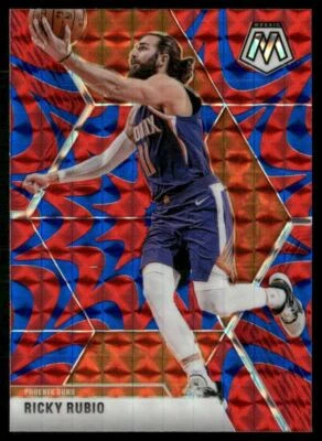 2019-20 Panini Mosaic Blue Reactive Prizm Ricky Rubio #158 - Image 1 of 2