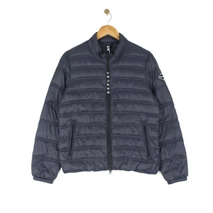 Replay Quilted Jacket Blue Lightweight Insulated Zipped Pockets Mens Size XS - Picture 1 of 5