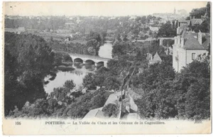 POITIERS 86 Vallée du Clain, Cagouillère CPA écrite à Mme Rollod de Paris 1912 - Imagen 1 de 2