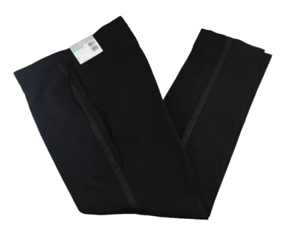 Alfani Mens Dress Pants New 34 x 32 Black Side Stripe Travel Ready Stretch - Image 1 of 4