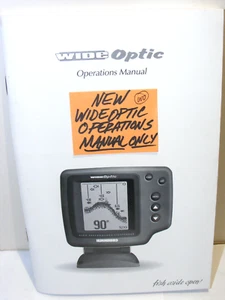 NUEVO HUMMINBIRD OPERACIONES ÓPTICAS ANCHAS 'SOLO MANUAL DEL PROPIETARIO' LQQK - Imagen 1 de 2