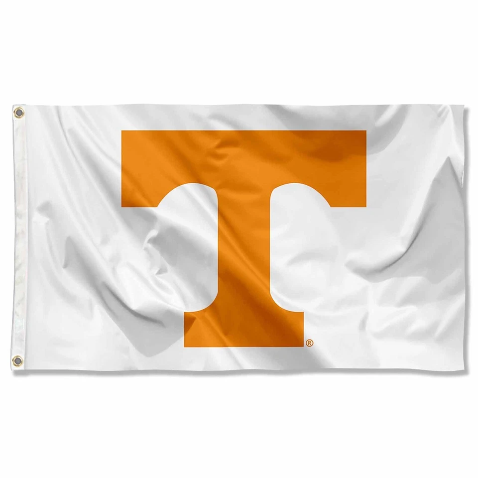 Tennessee Volunteers 3x5 pies Universidad NCAA Blanco Logo Bandera/Bandera Foto 1 de 1