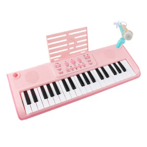 Kid Keyboard Piano 37 Keys Rechargeable Music Educational Instrument Toy Piano - Picture 1 of 10