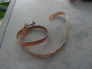 sangle courroie militaire ww1 ww2 ???????? de collection ( ref u b ) - Imagen 1 de 4