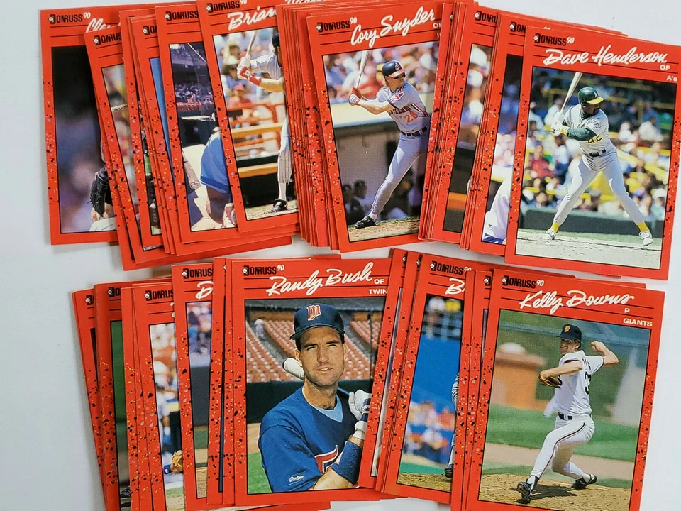 1990 DONRUSS BASEBALL CARDS YOU PICK 50% OFF 2+ FREE SHIPPING - Image 1 of 1