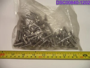 Qty = 1 Pack of 100: Coarse Full Thread 316 Hex Head Screw 1/4"-20 x 1" - Picture 1 of 2