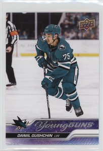 2023-24 Upper Deck Series 1 Young Guns Jumbos Daniil Gushchin #239 Rookie RC