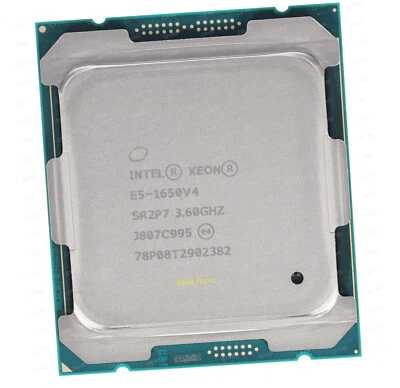 Intel Xeon E5-1650 v4 3.6 GHz LGA2011-3 6 cores SR2P7 CPU Processor 15 MB - Image 1 of 4