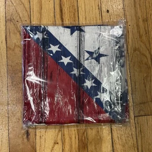 Emvency American Flag Rustic Design Pillow Cases Set Of 4 - Picture 1 of 2
