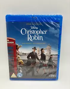 Christopher Robin (2018) Ewan McGregor - New & Sealed Blu-ray - Imagen 1 de 2
