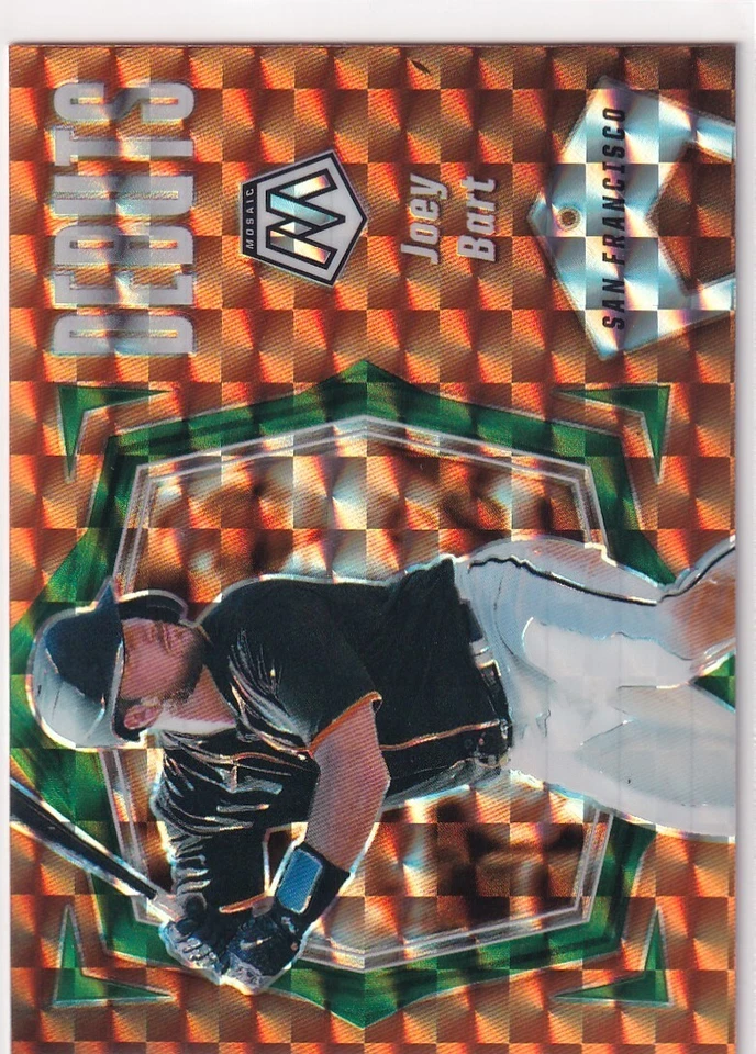 2021 MOSAIC PRIZMS DEBUTS RC JOEY BART SAN FRANCISCO GIANTS ROOKIE PRIZM BZ-1757 - Image 1 of 1