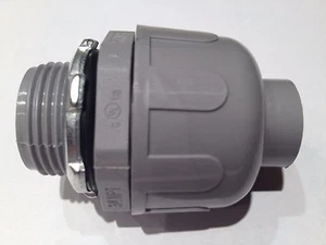 "Conductor recto de conducto eléctrico hermético líquido no metálico de 3/4"" 50 unidades" - Imagen 1 de 1