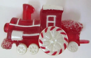 Hallmark Christmas Merry Miniatures Red Candy Train - Picture 1 of 1