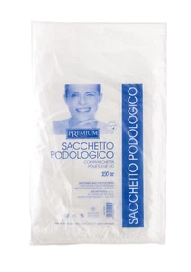 Sacchetto Podologico Coprivaschetta Polietilene HD Conf. 100pz - Foto 1 di 1