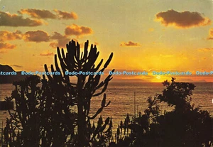 D181760 Sunset in Greece. Postcard - Picture 1 of 3