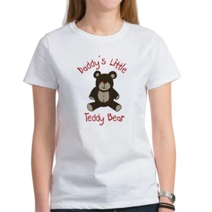 CafePress Daddys Teddy Bear Women's T Shirt Women's T-Shirt (698412595) - Picture 1 of 4