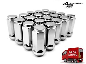 Buyer Needs to Review The spec 20pcs 1.87 Chrome 14mm X 1.50 Wheel Lug Nuts fit 2002 Chevrolet Silverado 1500 HD May Fit OEM Rims 