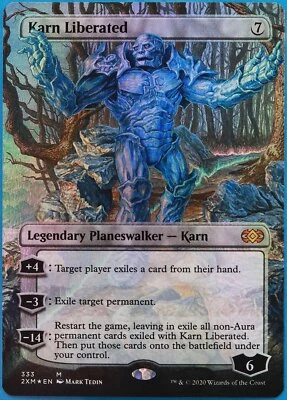 Karn Liberated (Borderless) FOIL Double Masters MINT (471290) ABUGames - Image 1 of 2