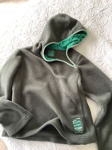 Ladies green vintage Roxy fleece about a size 12