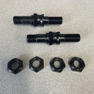 Sprint Car Mettec Black Steel Rear Arm Shock Stud Kit (SD503)- Made in USA! - Imagen 1 de 1