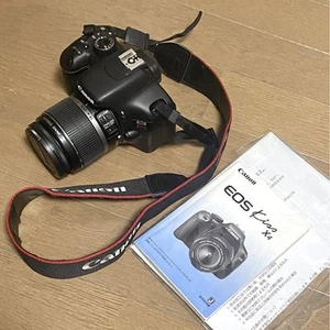 Canon EOS Kiss X4 DSLR Camera 18MP with Standard Lens Used - Picture 1 of 3