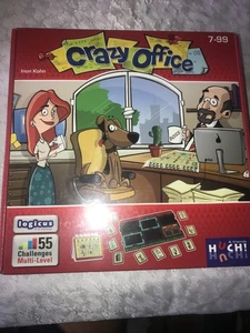 Sealed NOS Rare 2013 HUCH&FRIENDS Logicus CRAZY OFFICE Multi-Level BOARD GAME - Picture 1 of 10