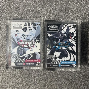 Pokémon TCG Black Bolt & White Flare Booster Bundles mit Case - Sealed - Bild 1 von 5