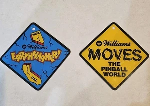 EARTHSHAKER & WHIRLWIND FLIPPER PROMO KUNSTSTOFF TOP ZUSTAND NOS - Bild 1 von 6