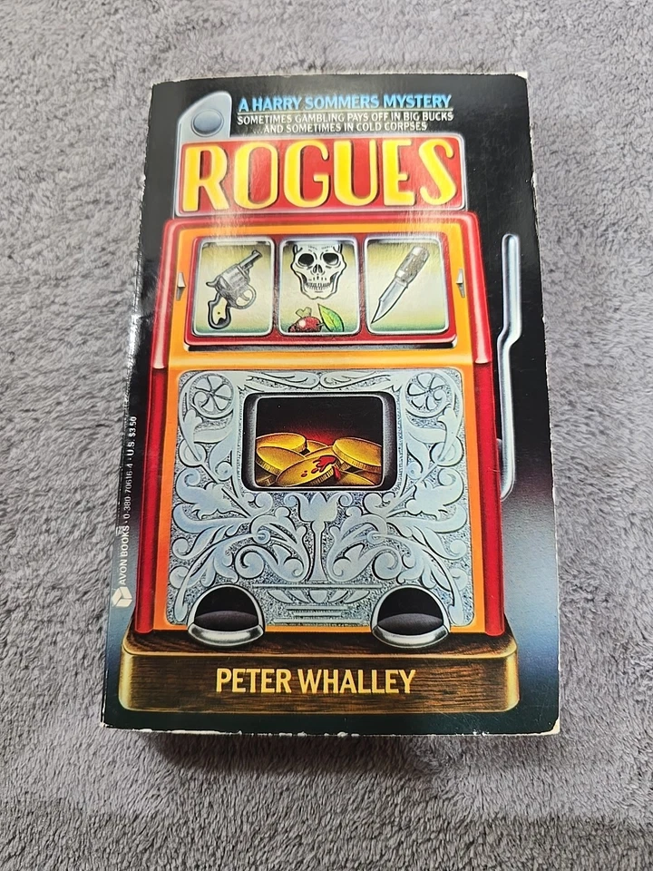 Rogues A Harry Sommers Mystery Peter Whalley Paperback Avon RARE - Image 1 of 4