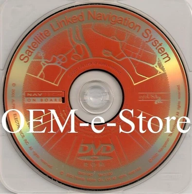 2003-2004 Acura MDX / Honda Accord Navigation DVD U.S Map Part BM513AO VER 3.30D - Bild 1 von 3