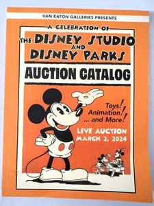 Catálogo de subasta de galerías Van Eaton #27 2024 2 de marzo colección de utilería Walt Disney - Imagen 1 de 4